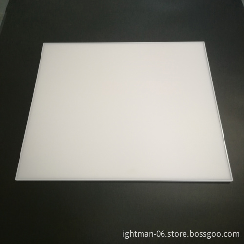 High Efficiency 60x60 Recessed Square Narrow Frame Suspended LED Flat Ceiling Panel Light - 60x60cm
